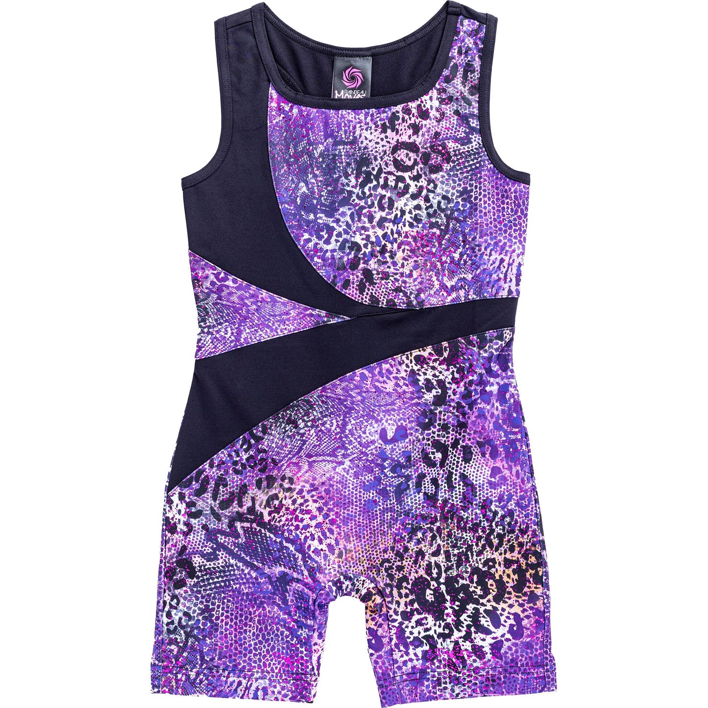 Wild Animal Print Racerback Biketard