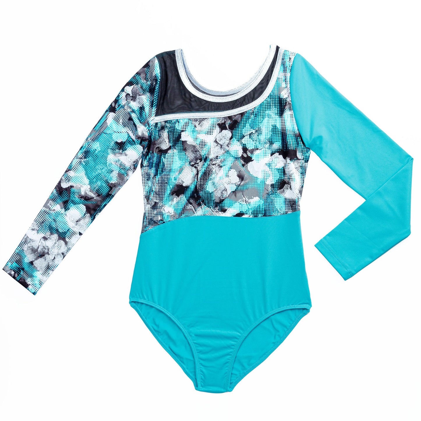 Long Sleeve Fantasia Print Leotard