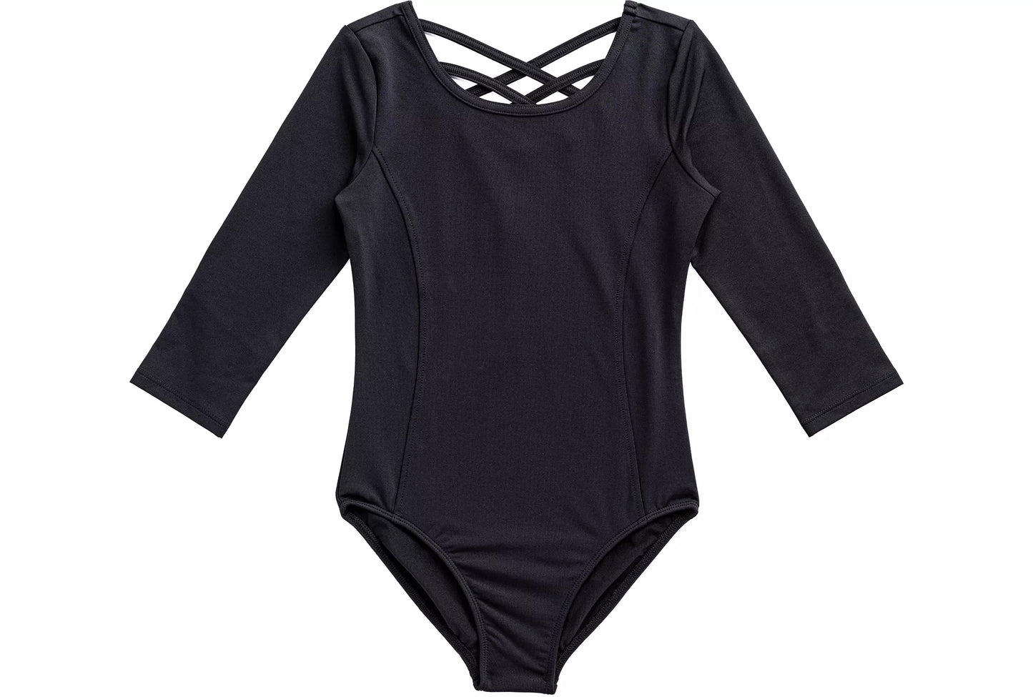 Criss-Cross Strap 3/4 Sleeve Leotard