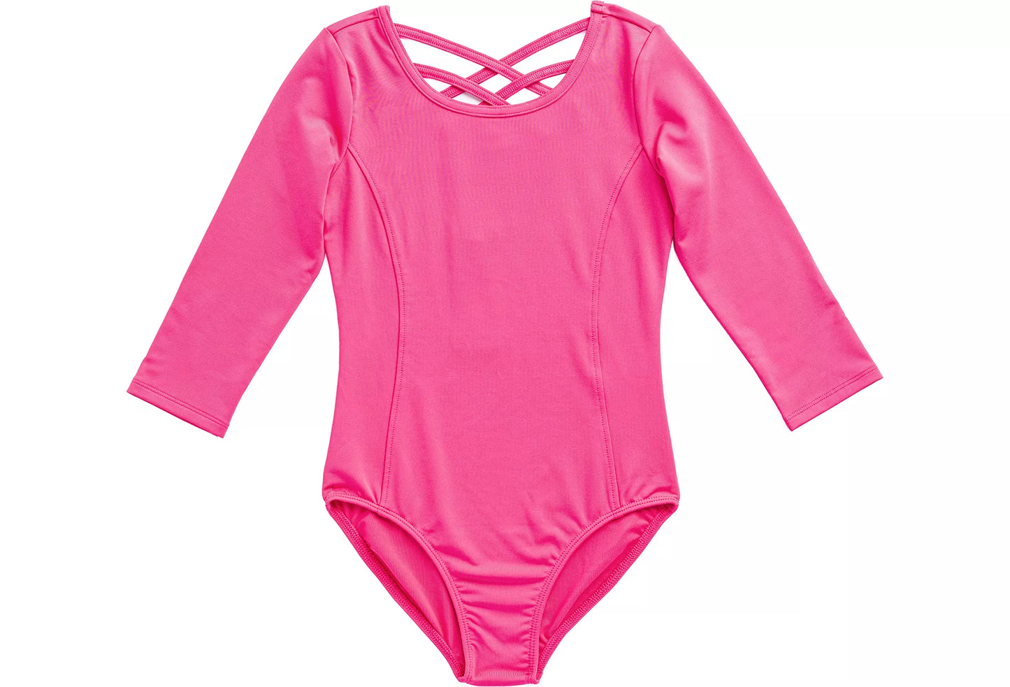 Criss-Cross Strap 3/4 Sleeve Leotard