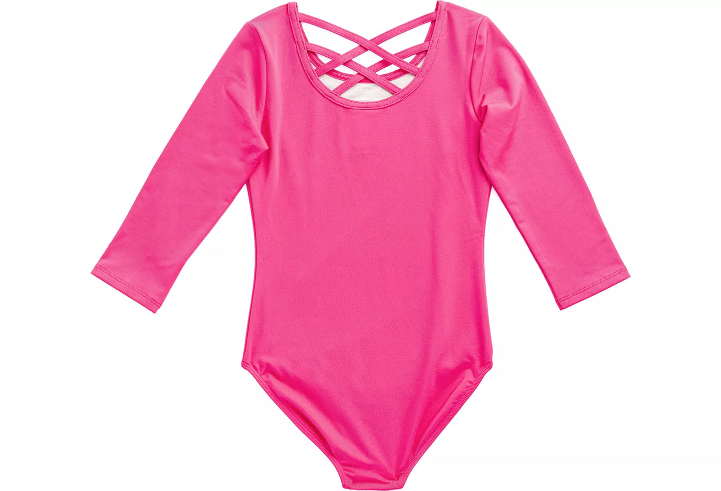 Criss-Cross Strap 3/4 Sleeve Leotard