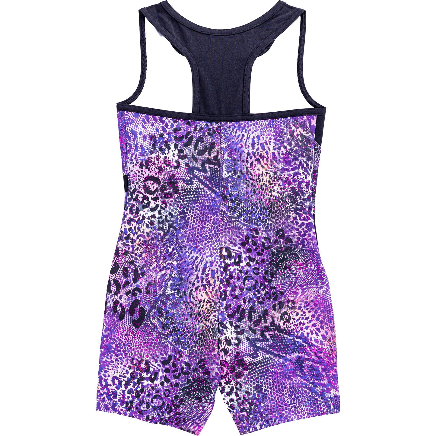 Wild Animal Print Racerback Biketard