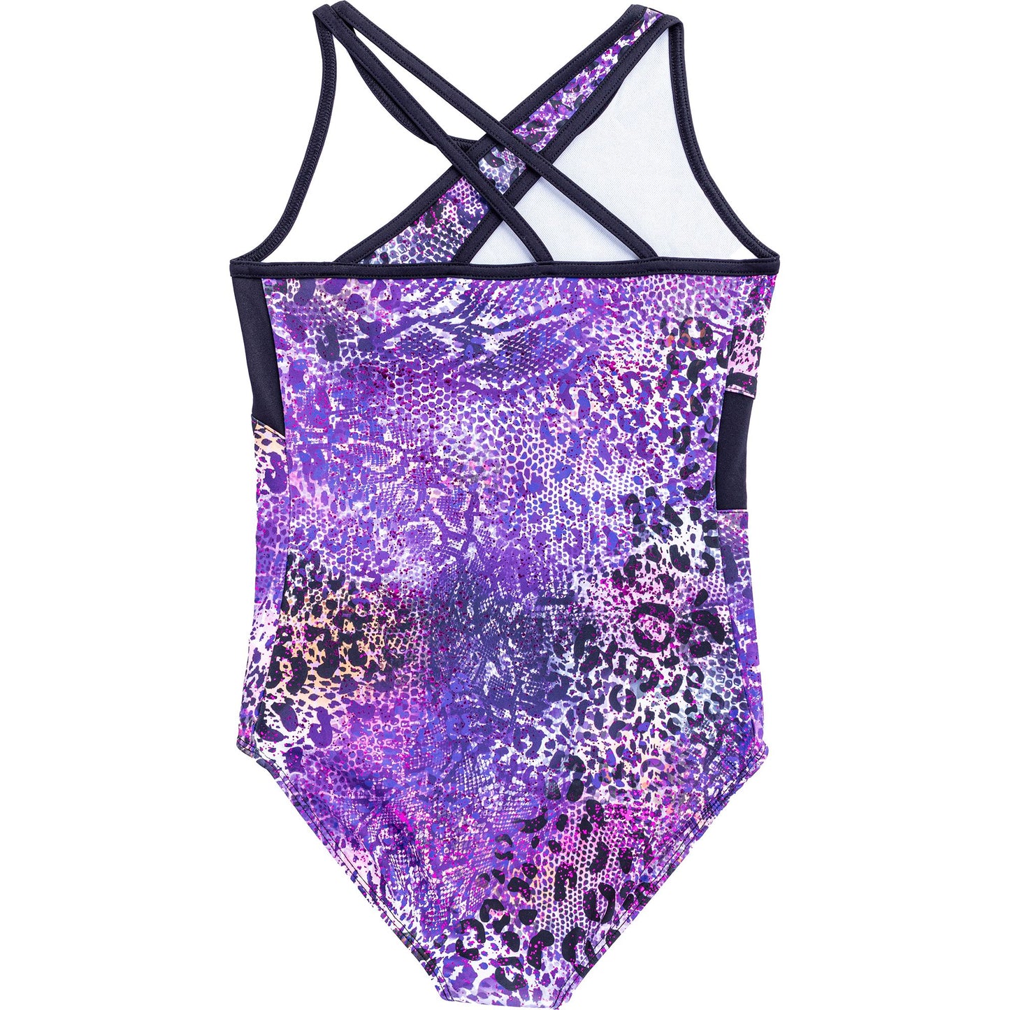 Wild Animal Print Strappy Tank Leotard