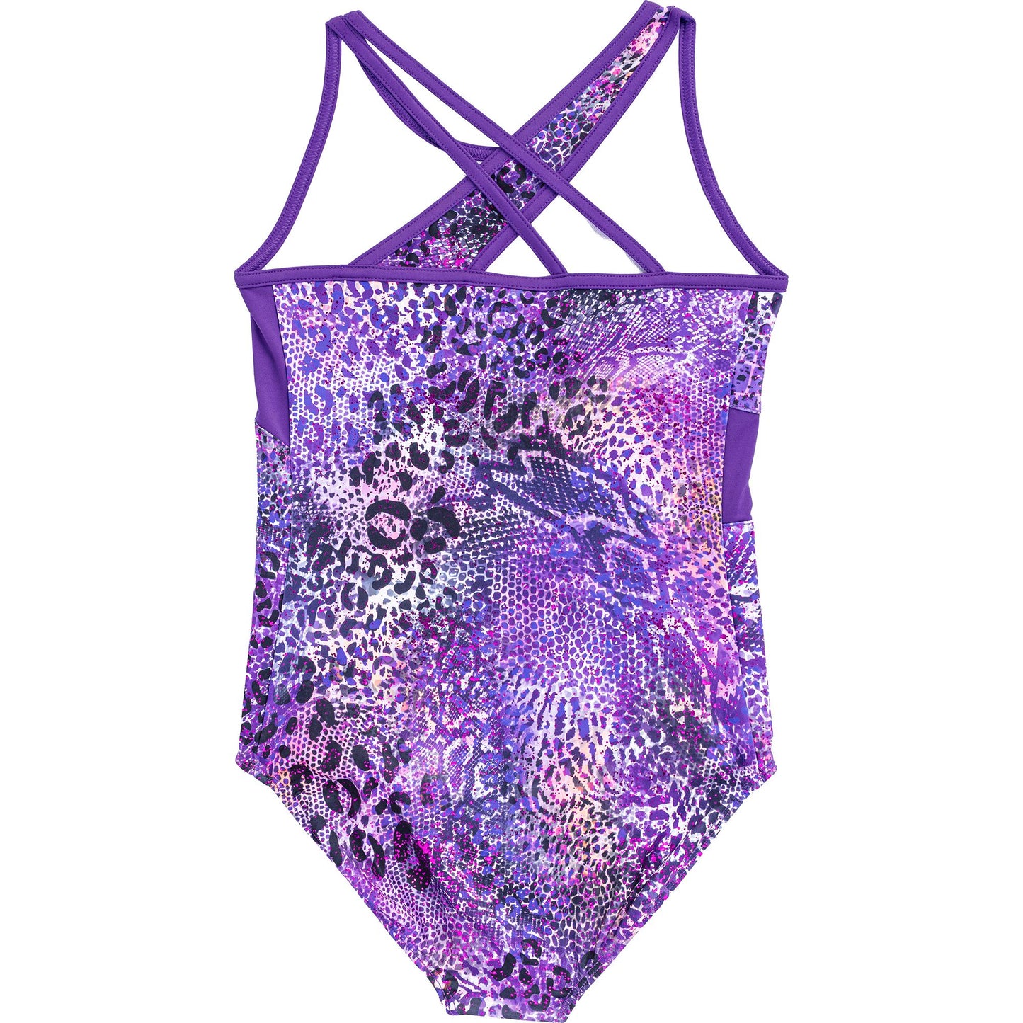 Wild Animal Print Strappy Tank Leotard