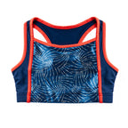 Fireworks Foil Racer Back Bra Top