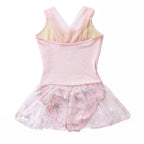 Skirted Leotard with Criss-Cross Back