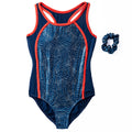 Fireworks Foil Sleeveless Leotard
