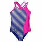 Electric Island Wavy Side Inset Leotard