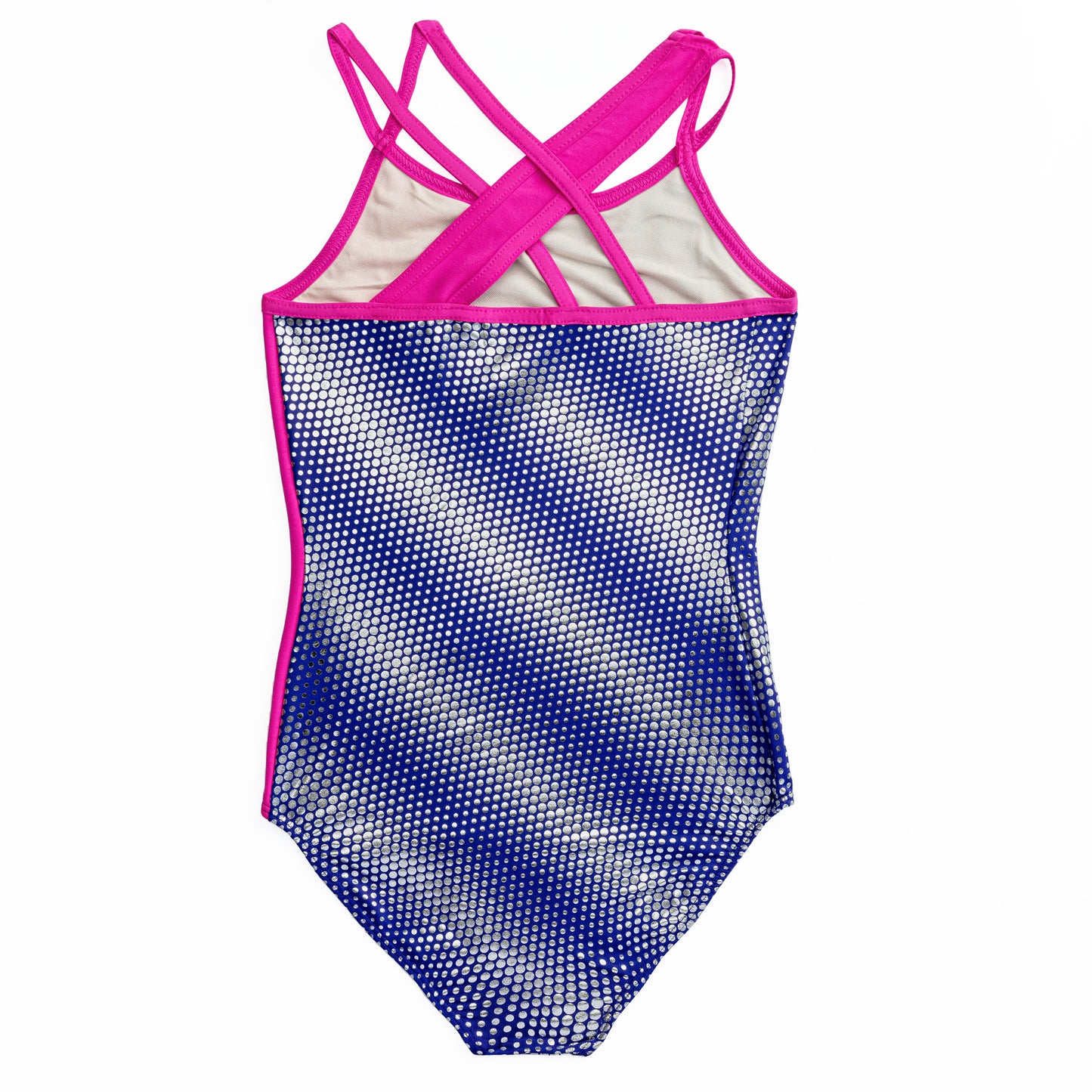Electric Island Wavy Side Inset Leotard