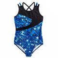 Star Dust Print Tank Leotard