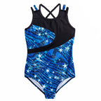 Star Dust Print Tank Leotard