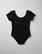 Short Sleeve Cotton Leotard