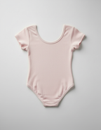 Short Sleeve Cotton Leotard