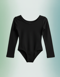 Long Sleeve Cotton Leotard
