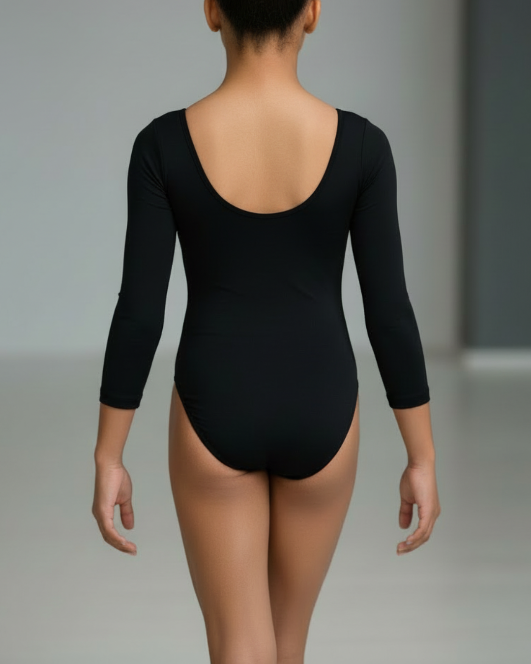 Long Sleeve Cotton Leotard