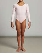 Long Sleeve Cotton Leotard