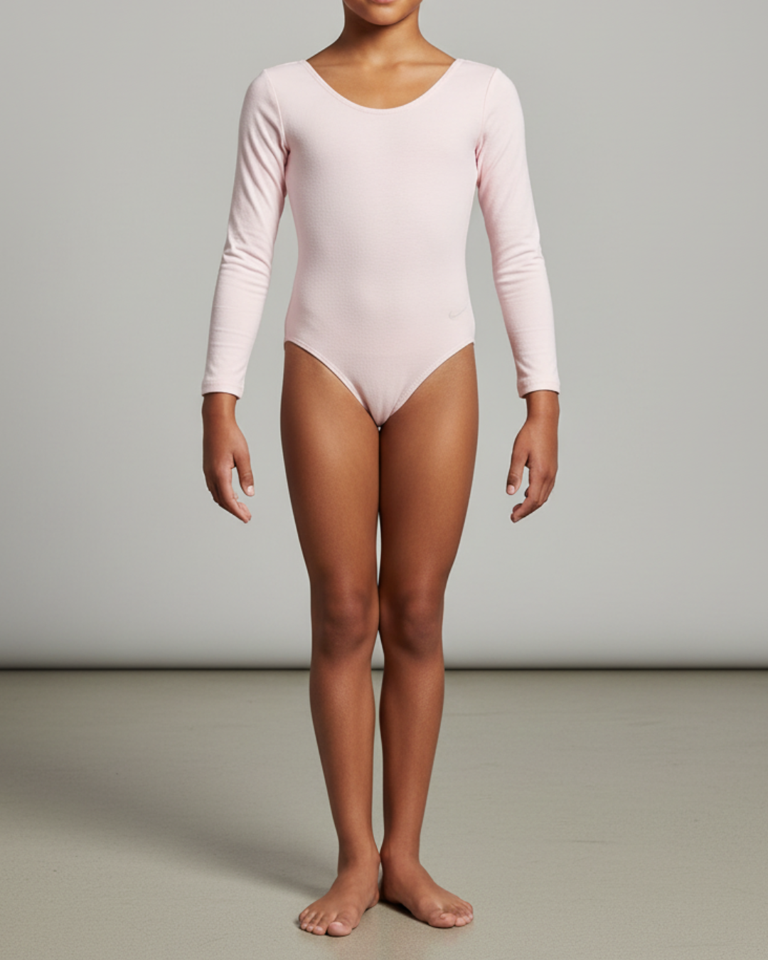 Long Sleeve Cotton Leotard