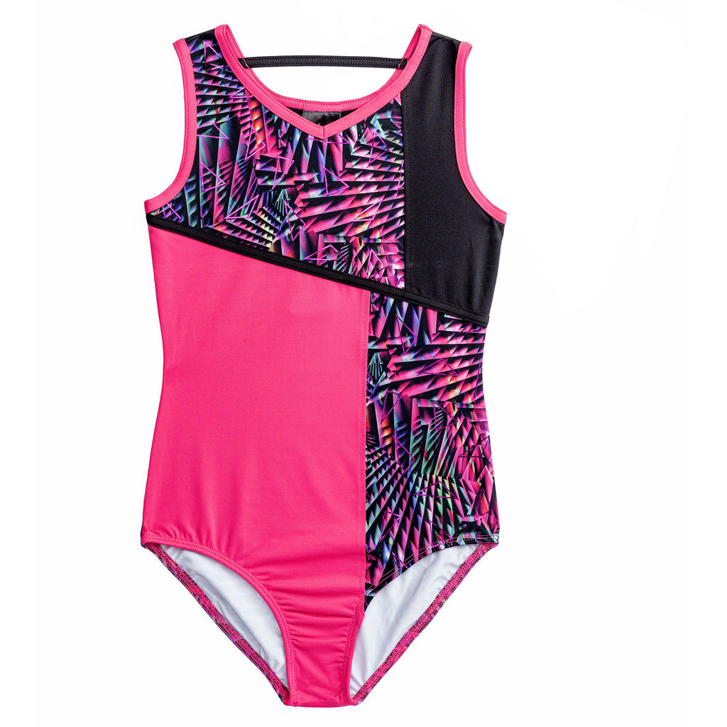 Metropolis Offset Blocked Leotard