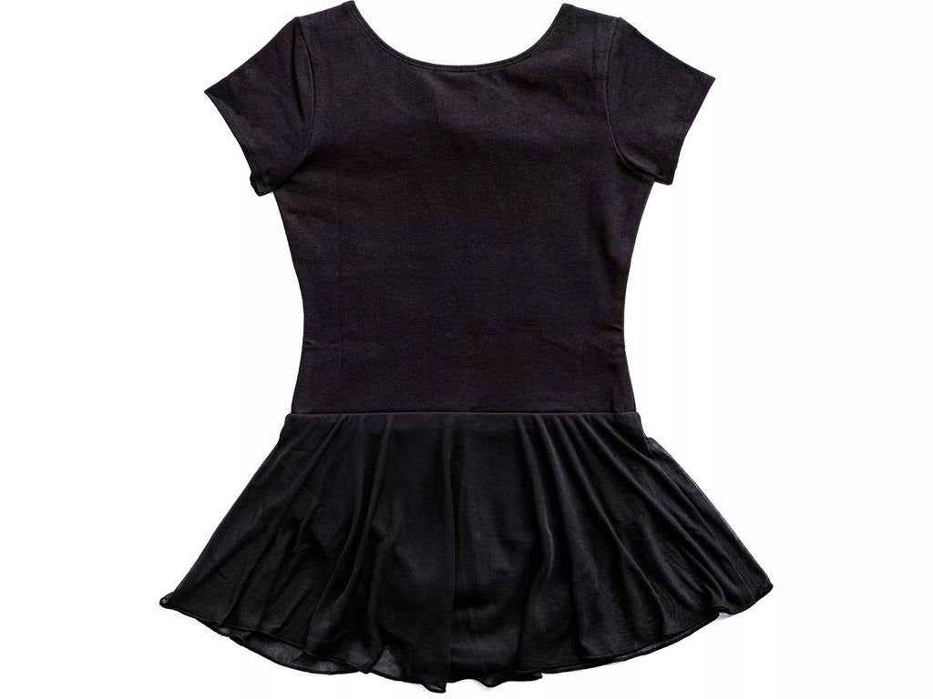 Short Sleeve Skirtall w/ Rosette