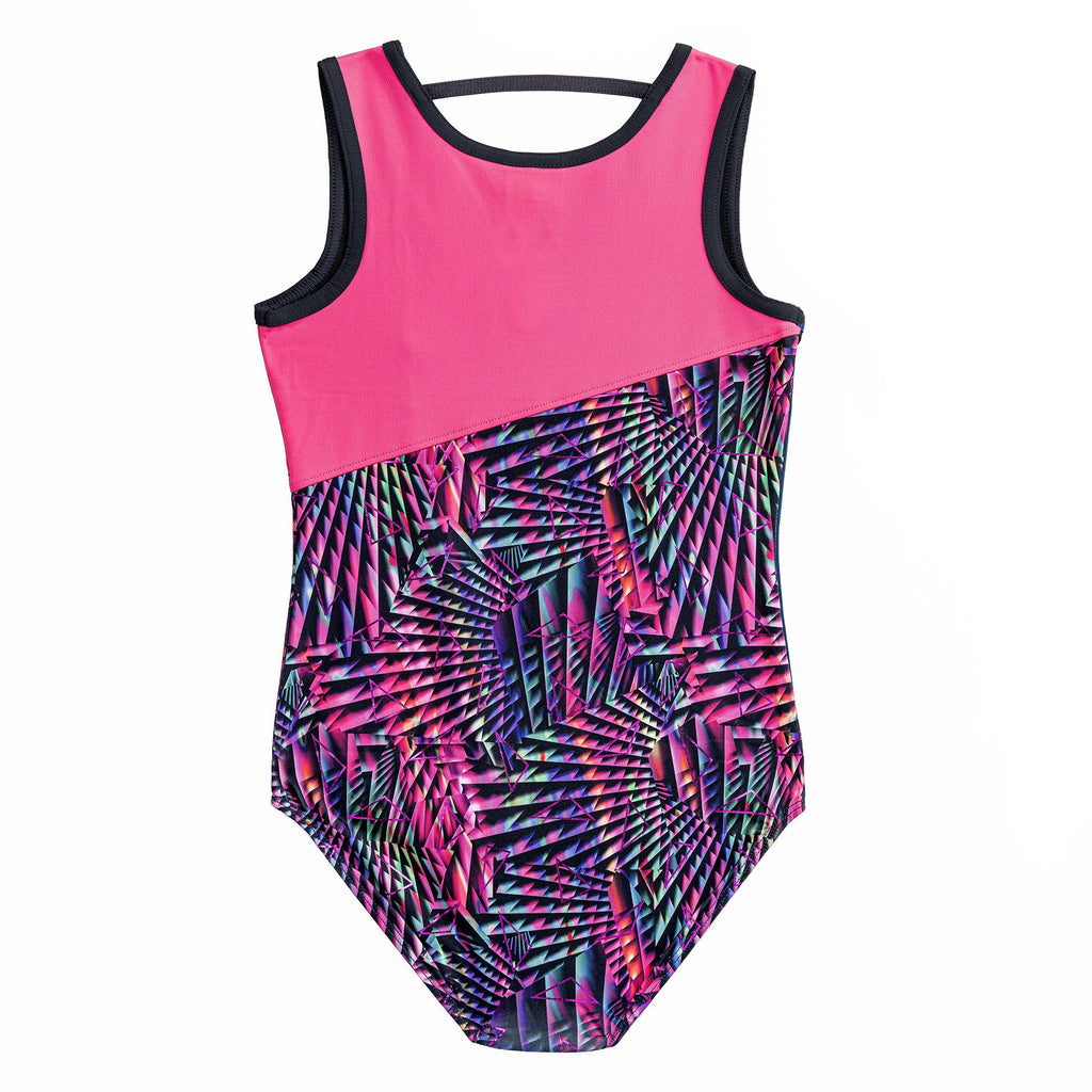 Metropolis Offset Blocked Leotard