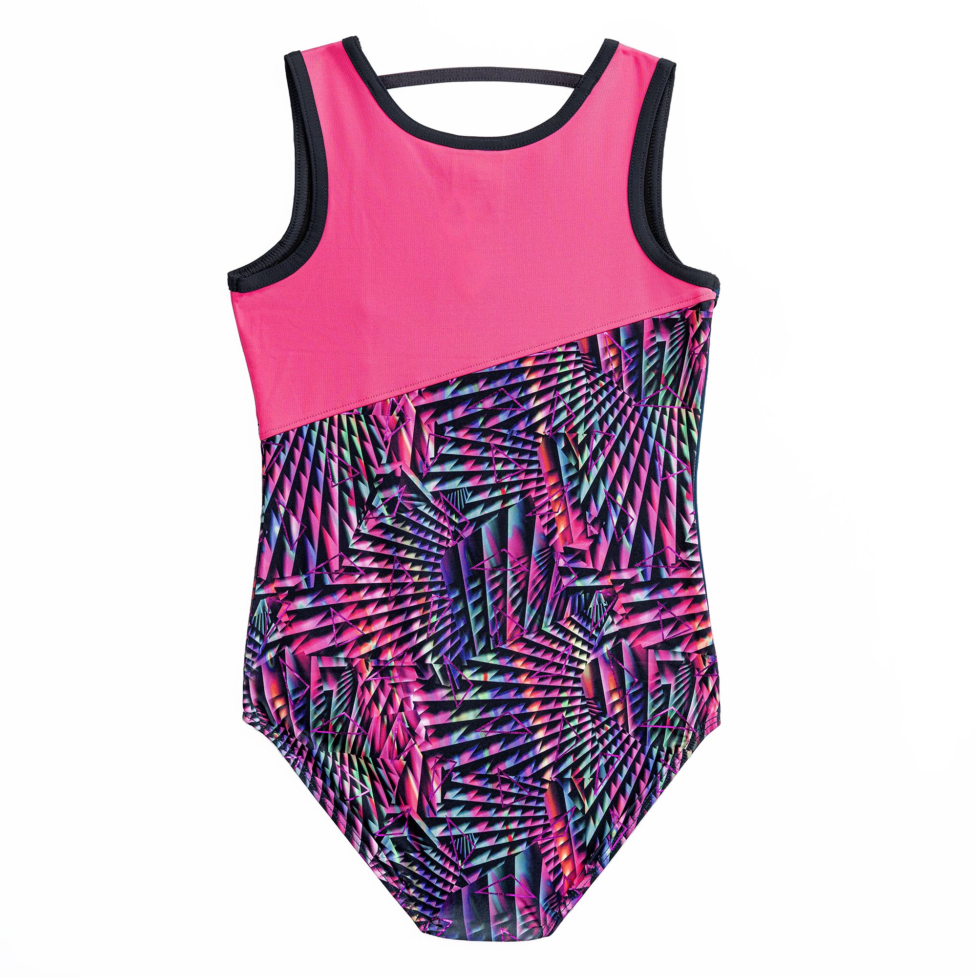 Metropolis Offset Blocked Leotard